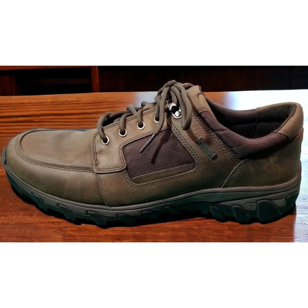 Rockport Men's Cold Springs Plus Lace to Toe Brown Leather Waterproof Size 13 - Picture 3 of 12